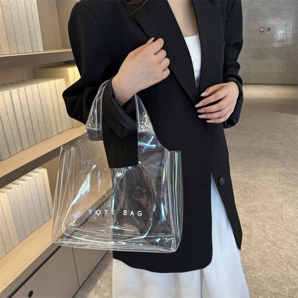 Jelly Bag Clear Pvc - Sac à bandoulière transparent en PVC