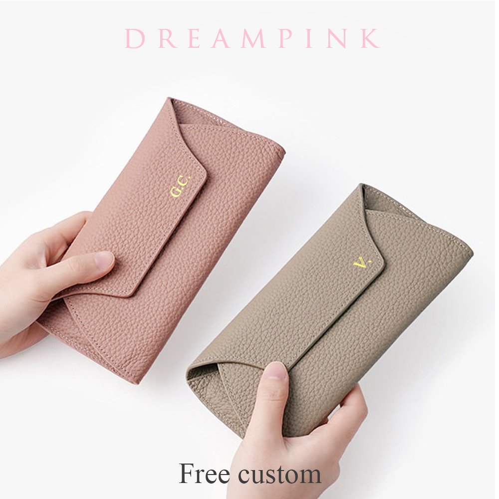 Women Bags Name - Portefeuille long personnalisé pour femme en