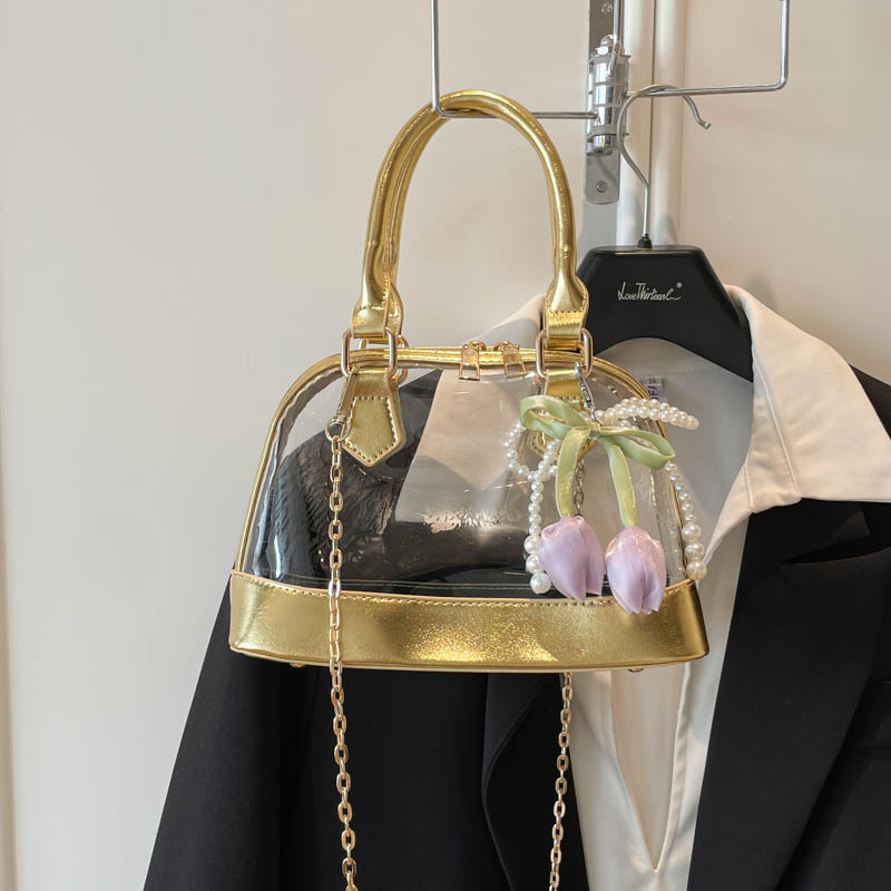 Jelly Bag Clear Pvc - Sac bandoulière transparent en PVC de
