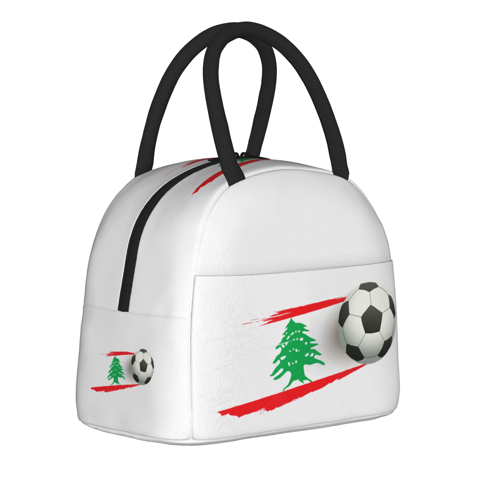Women Bags Lebanon - Sac à déjeuner isotherme avec drapeau
