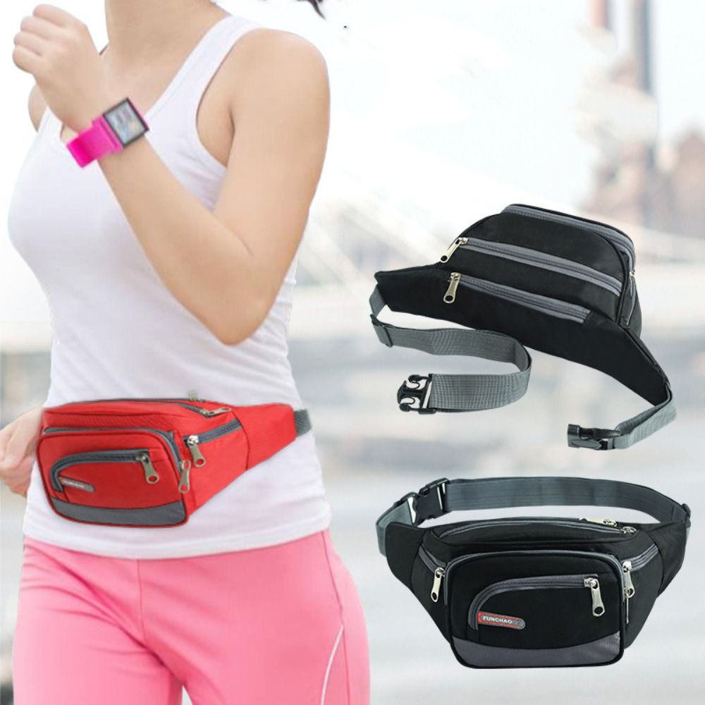 Women'S Bum Bags - Sac banane imperméable multicouche pour femme,
