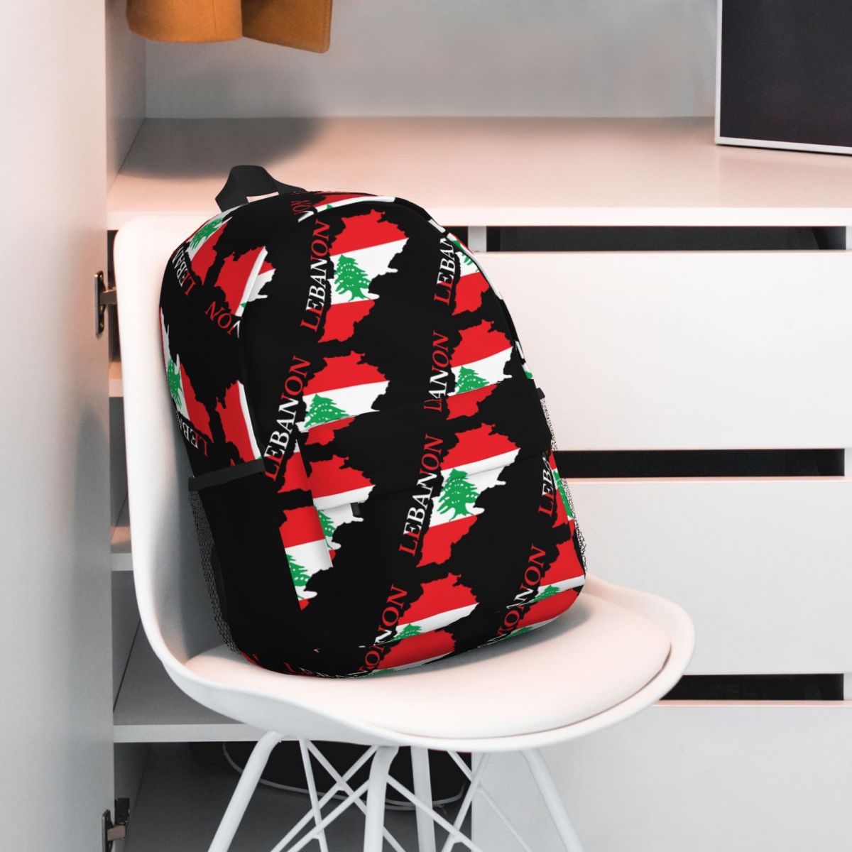 Sac à dos avec carte du drapea - Women Bags Lebanon avis et prix