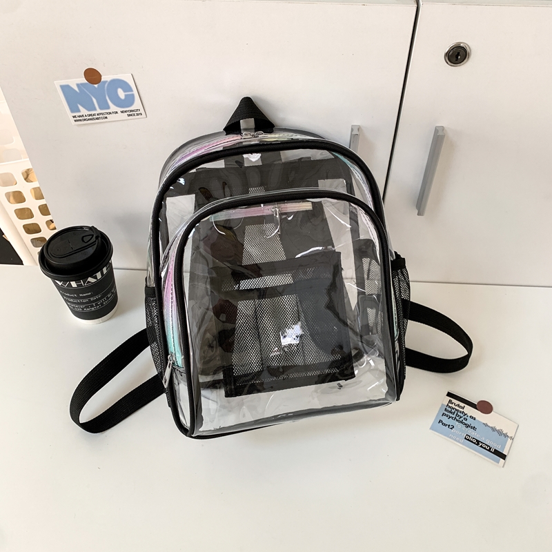 Sac à dos transparent en PVC g - Women Bags For Sale avis et prix