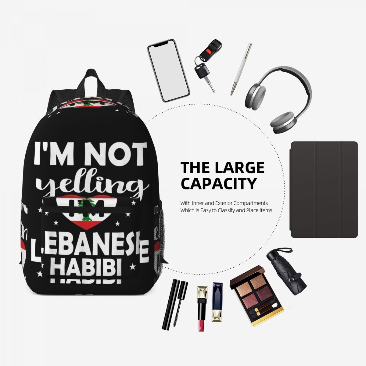Sac à dos libanais avec drapea - Women Bags Lebanon avis et prix
