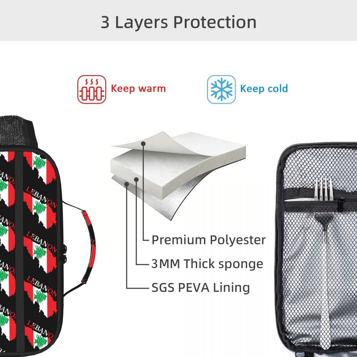 Sac à déjeuner isotherme avec  - Women Bags Lebanon avis et prix