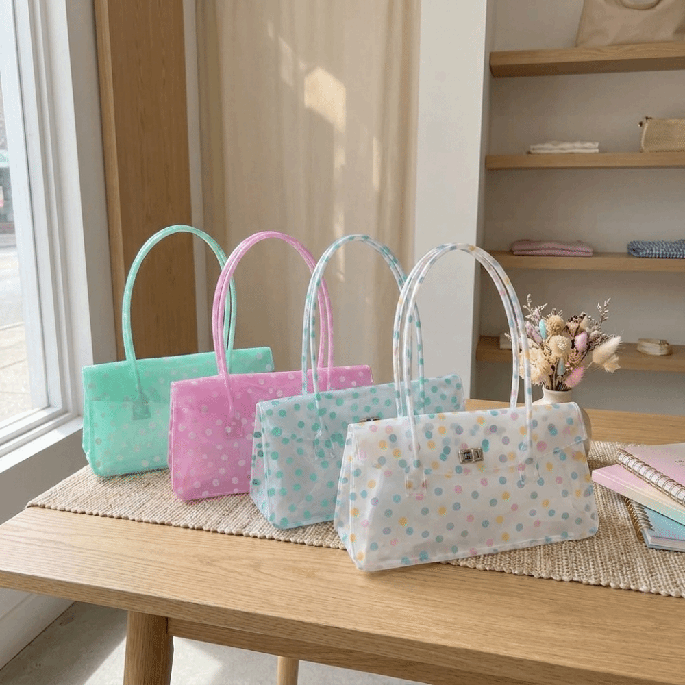 Sac à bandoulière transparent  - Jelly Bag Clear Pvc avis et prix