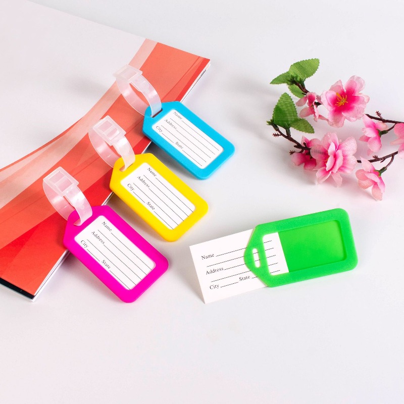 Étiquettes de bagage en plasti - Women Bags Name avis et prix