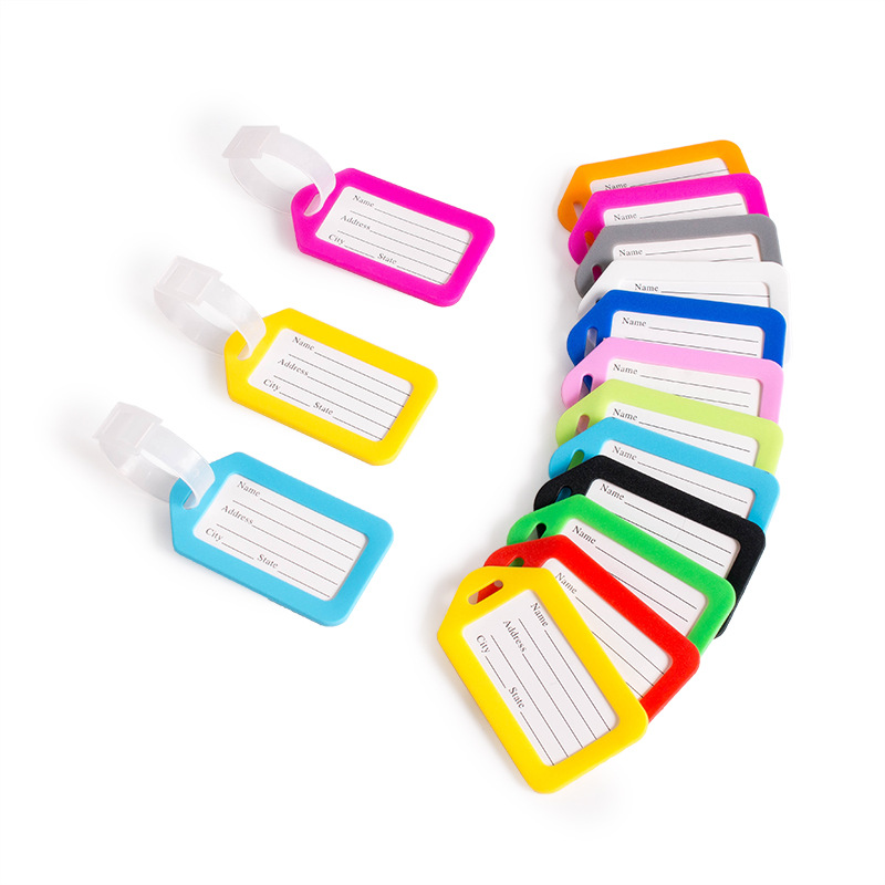 Étiquettes de bagage en plasti - Women Bags Name avis et prix