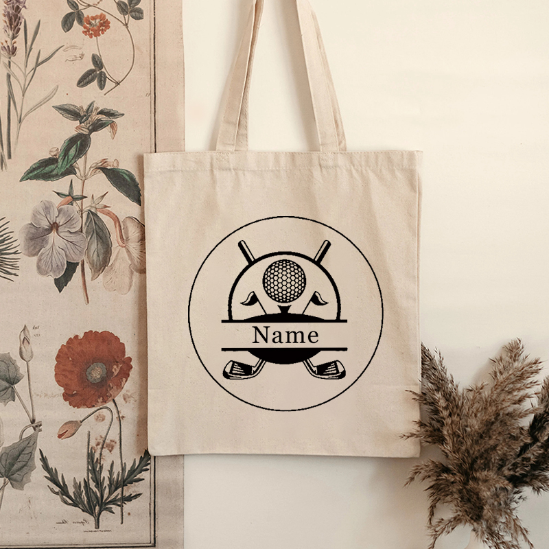 Sac fourre-tout en toile à mot - Women Bags Name avis et prix