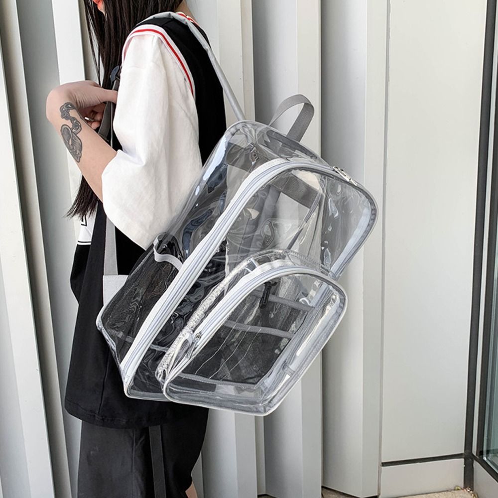 Sac à dos transparent en PVC g - Jelly Bag Clear Pvc avis et prix