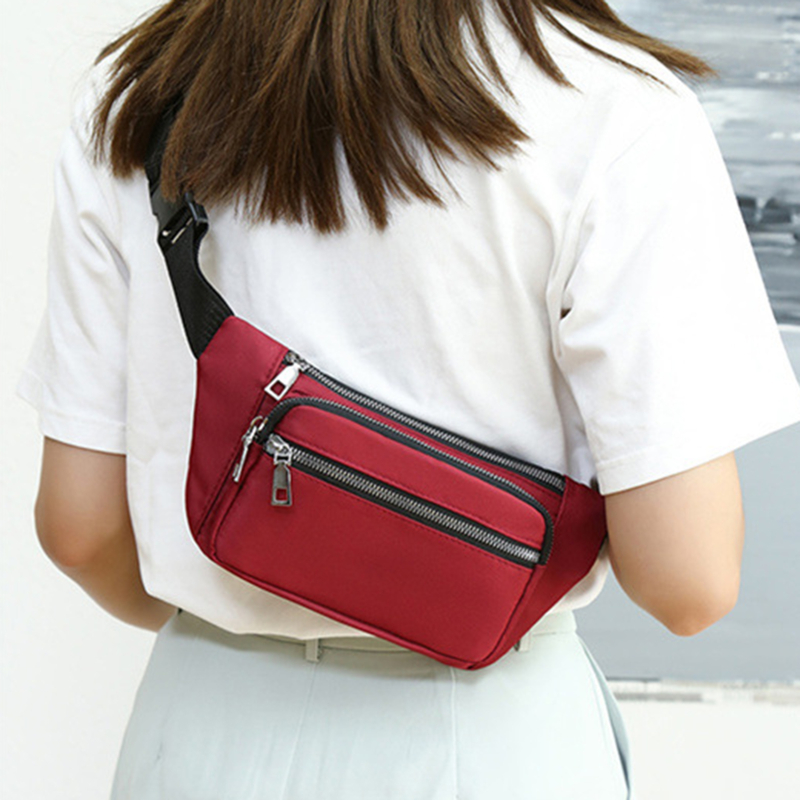 Oxford tissu taille sac fermet - Women'S Bum Bags avis et prix