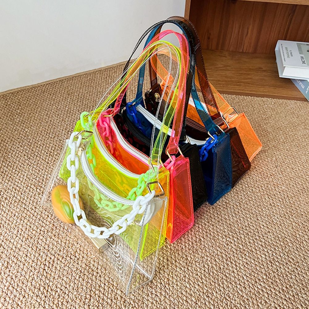Mode dames gelée sacs PVC clai - Jelly Bag Clear Pvc avis et prix