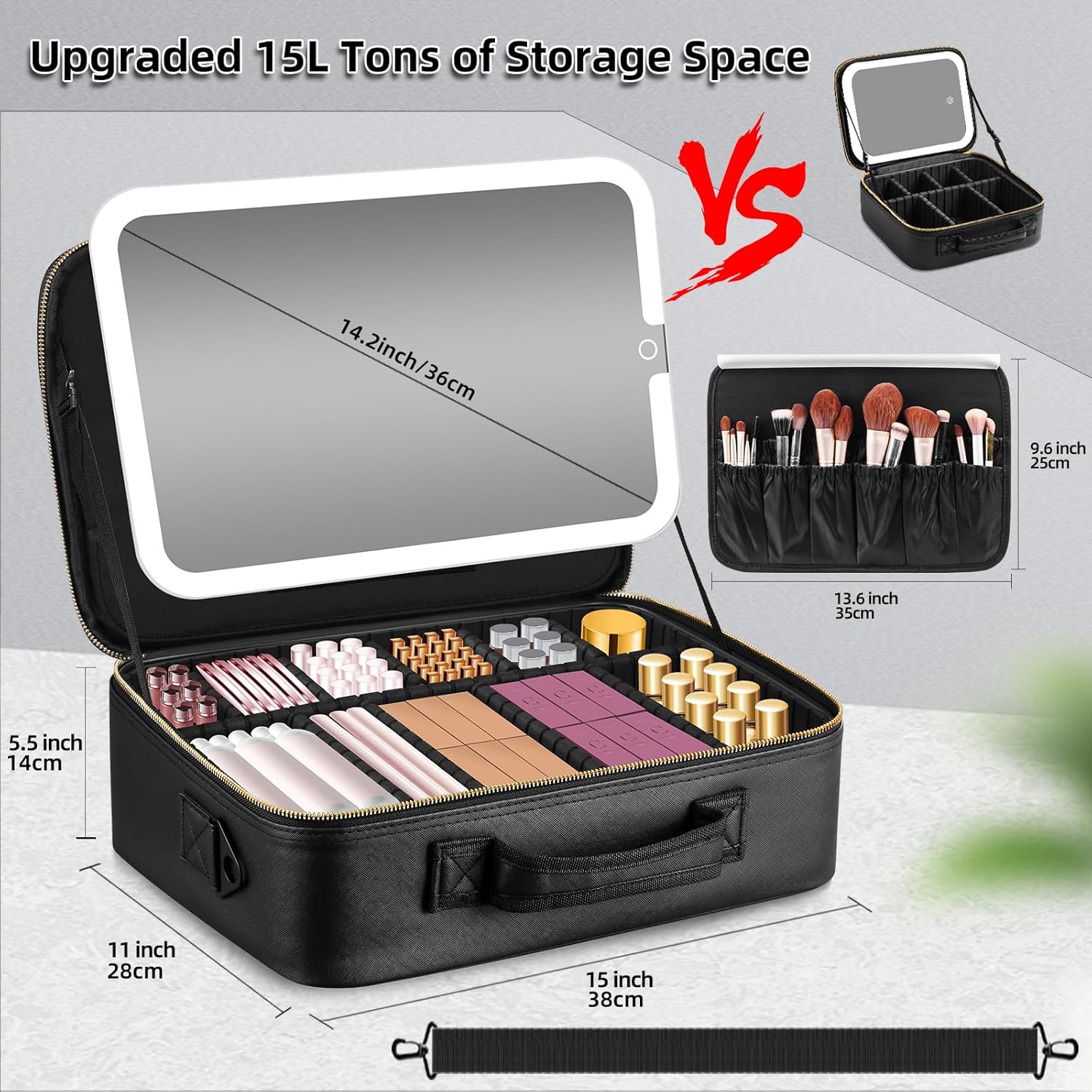 Trousse de maquillage de voyag - Women Vanity Bags avis et prix