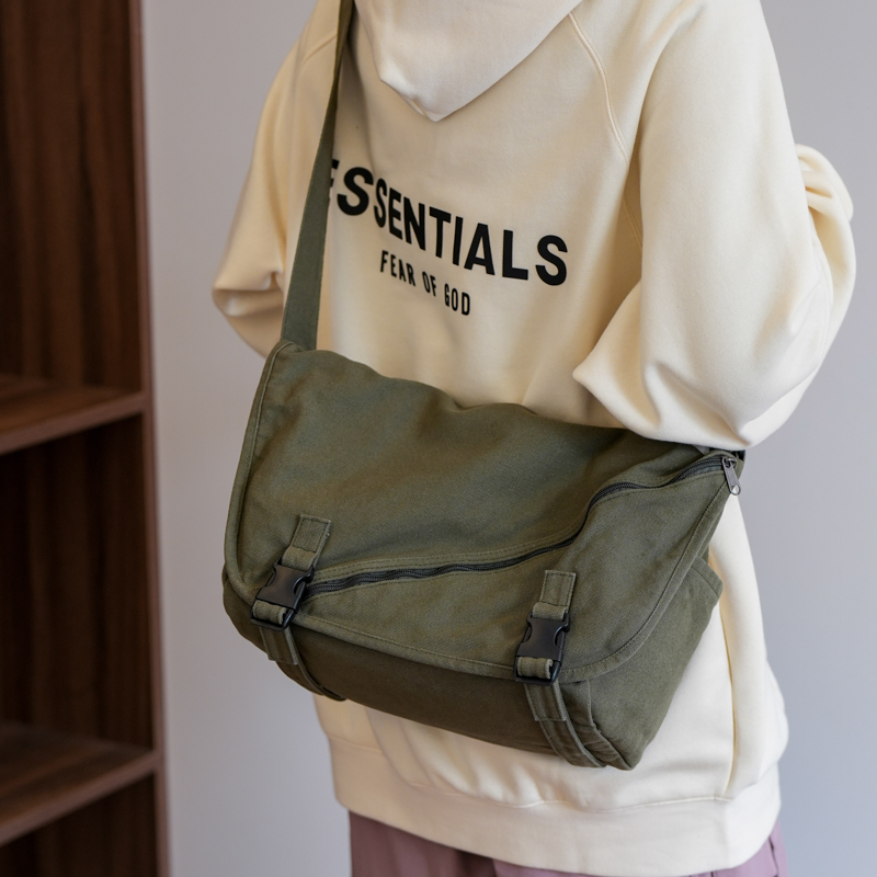 Sac messager en toile de style - Flap Bag Envelope avis et prix