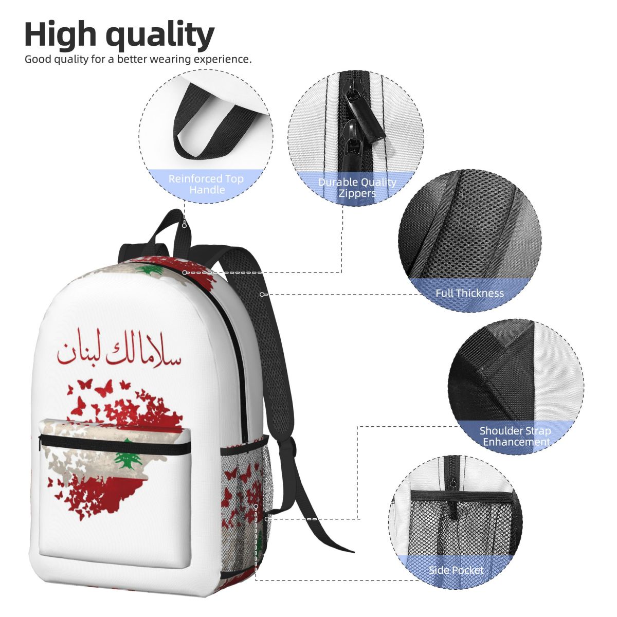 Sac à dos May Peace Come To Le - Women Bags Lebanon avis et prix