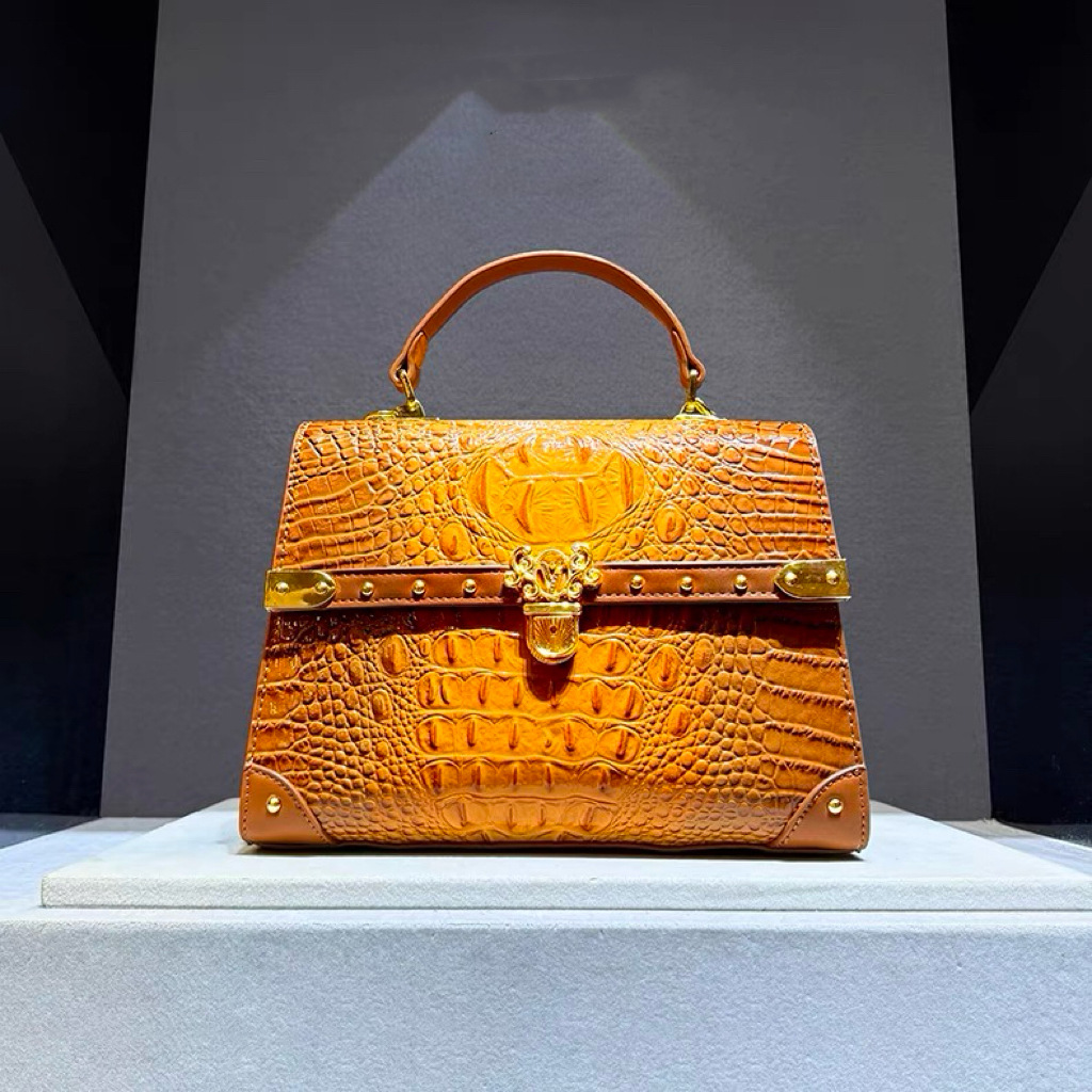 Sac à main en cuir imprimé Cro - Women Bags Branded Sale avis et prix