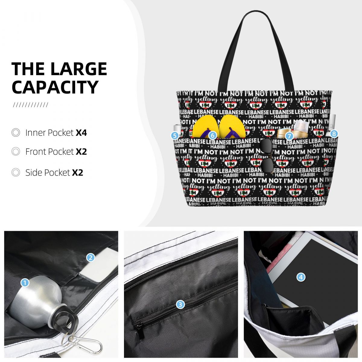 Sac fourre-tout de plage, de s - Women Bags Lebanon avis et prix