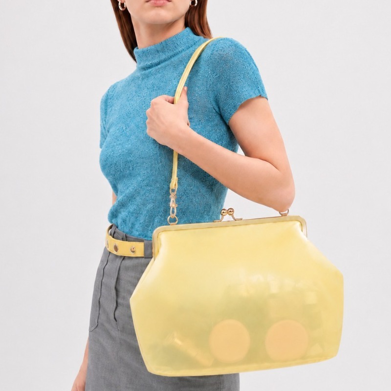 Sac fourre-tout transparent en - Jelly Bag Clear Pvc avis et prix