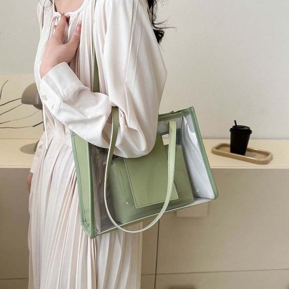 Sac à bandoulière transparent  - Jelly Bag Clear Pvc avis et prix