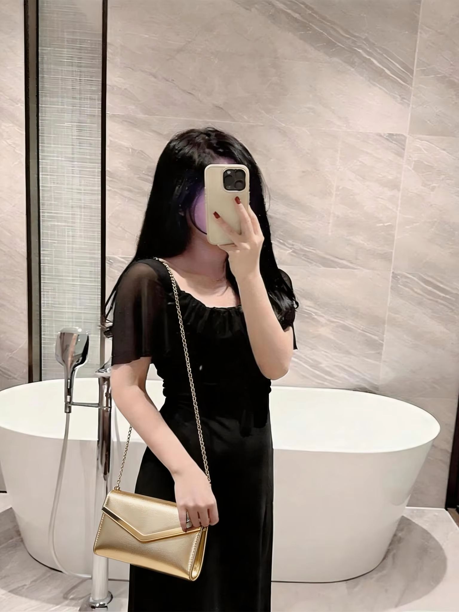 Nouveau sac de soirée brillant - Flap Bag Envelope avis et prix