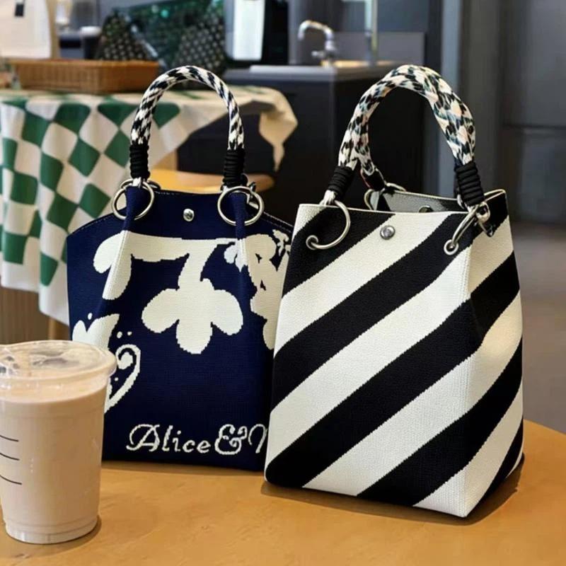 Sac cabas en tricot pour femme - Women Bags For Sale avis et prix